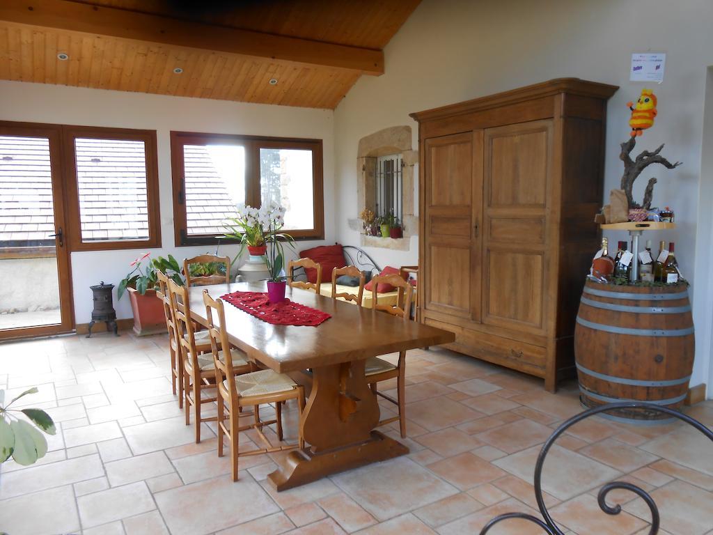 مبيت وإفطار Montmorot La Ferme De Montard المظهر الخارجي الصورة